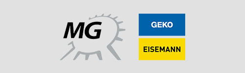 Logoarrangement MG Geko Eisemann